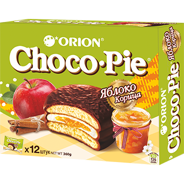 Choco Pie Apple-cinnamon